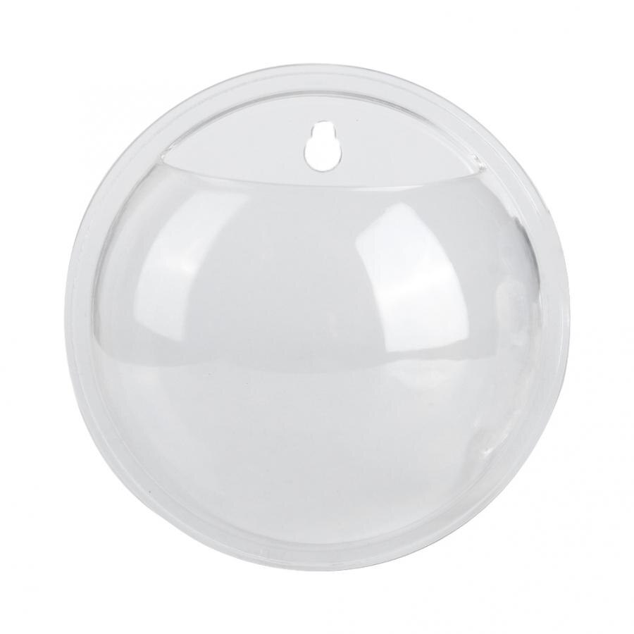 Wall Hanging Aquarium Fish Bowl 15cm Mini Wall Mounted Hanging Transparent Fish Bowl Acrylic Fish Tank Aquarium Decoration