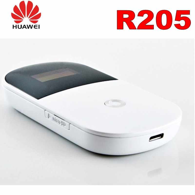 Unlocked Huawei R205 3G Wifi Wireless Router Mini Mifi Mobile Hotspot Pocket Car Wifi Modem With SIM card slot