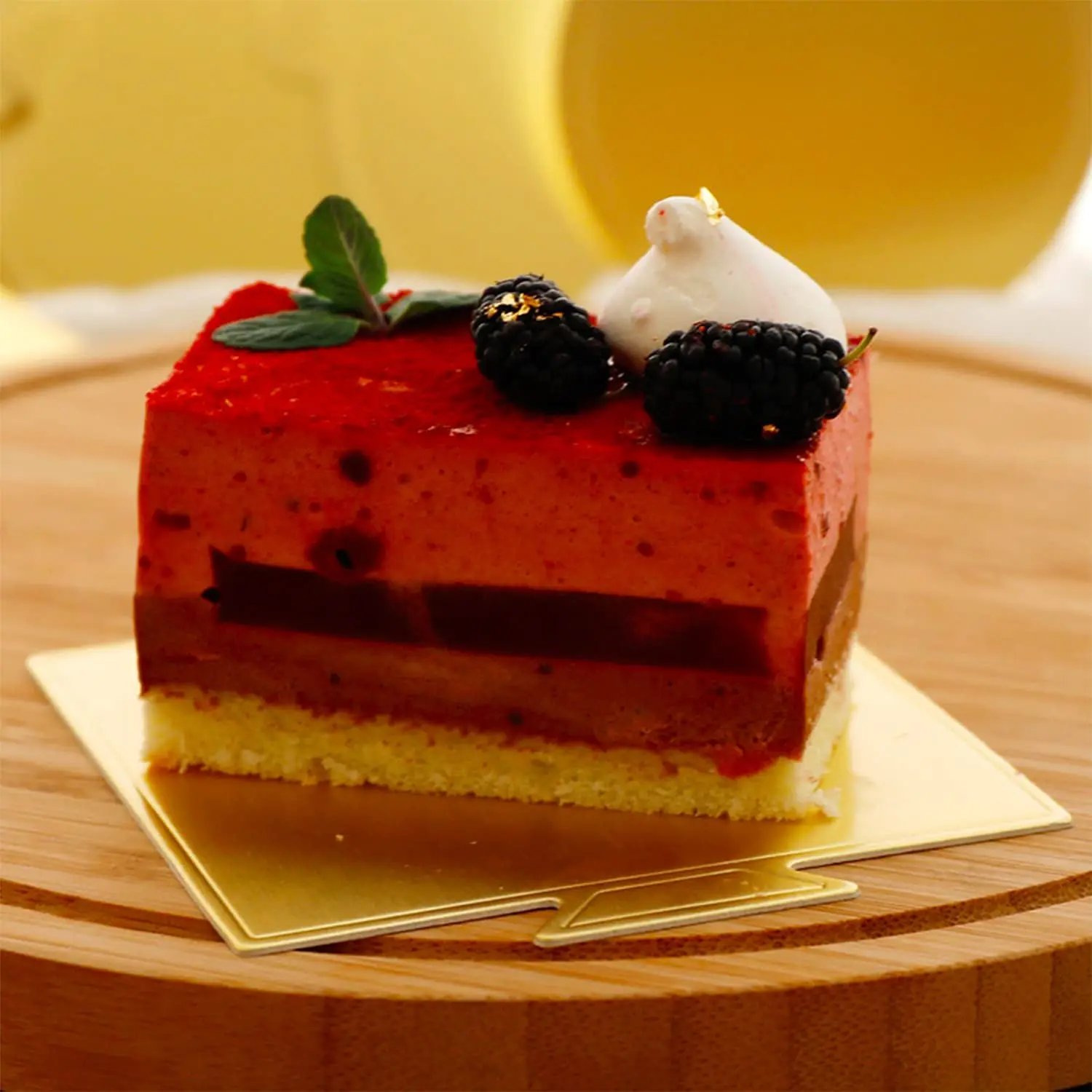 100 pcs/pack Cake Cardboard Mini Cake Boards Cupcake Dessert Tray Multi Shape Paper Golden Base Cake Pastry Decorative Kit Party