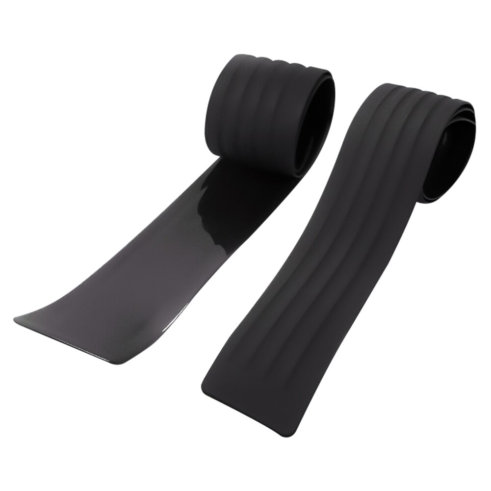 Tira de goma a prueba de golpes para maletero de coche, protección de parachoques trasero, tira de goma antideslizante para parachoques trasero, 90/140cm