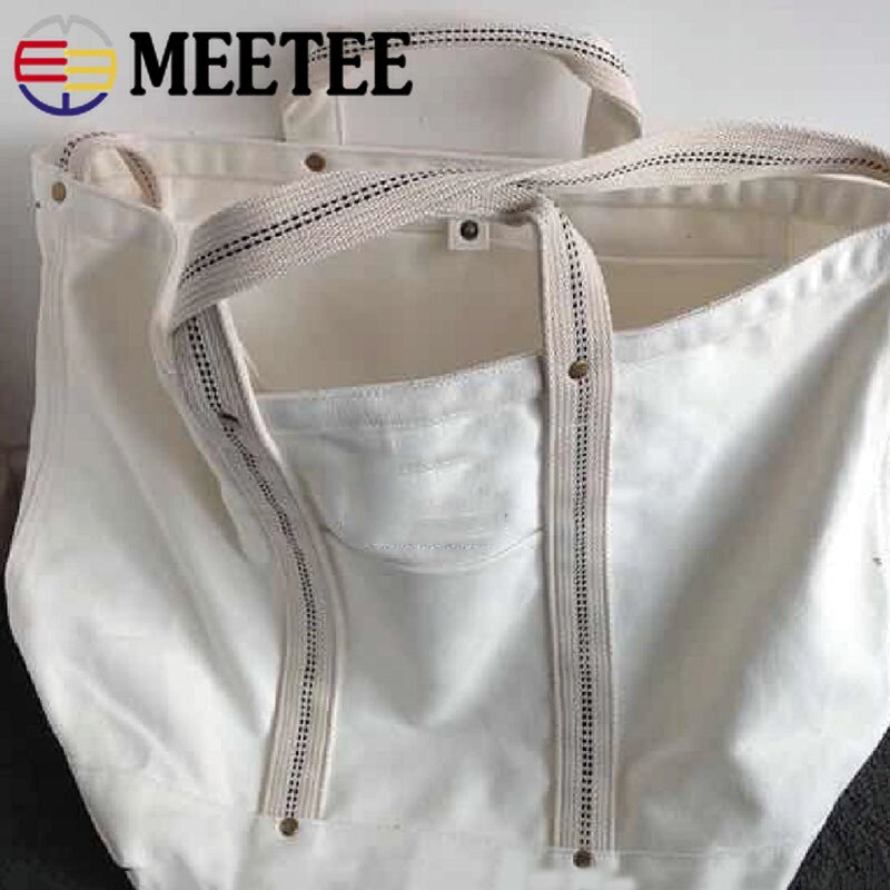 4/8Meter Meetee 3Cm Polyester Katoen Jacquard Lint Spanband Diy Handtas Riem Bias Tape Bingding Voor naaien Accessoires