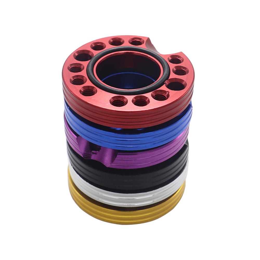 28mm CNC Carb Adjuster Carburetor Inlet Manifold Spinner Plate Adaptor For Pit Dirt Bikes Buggy