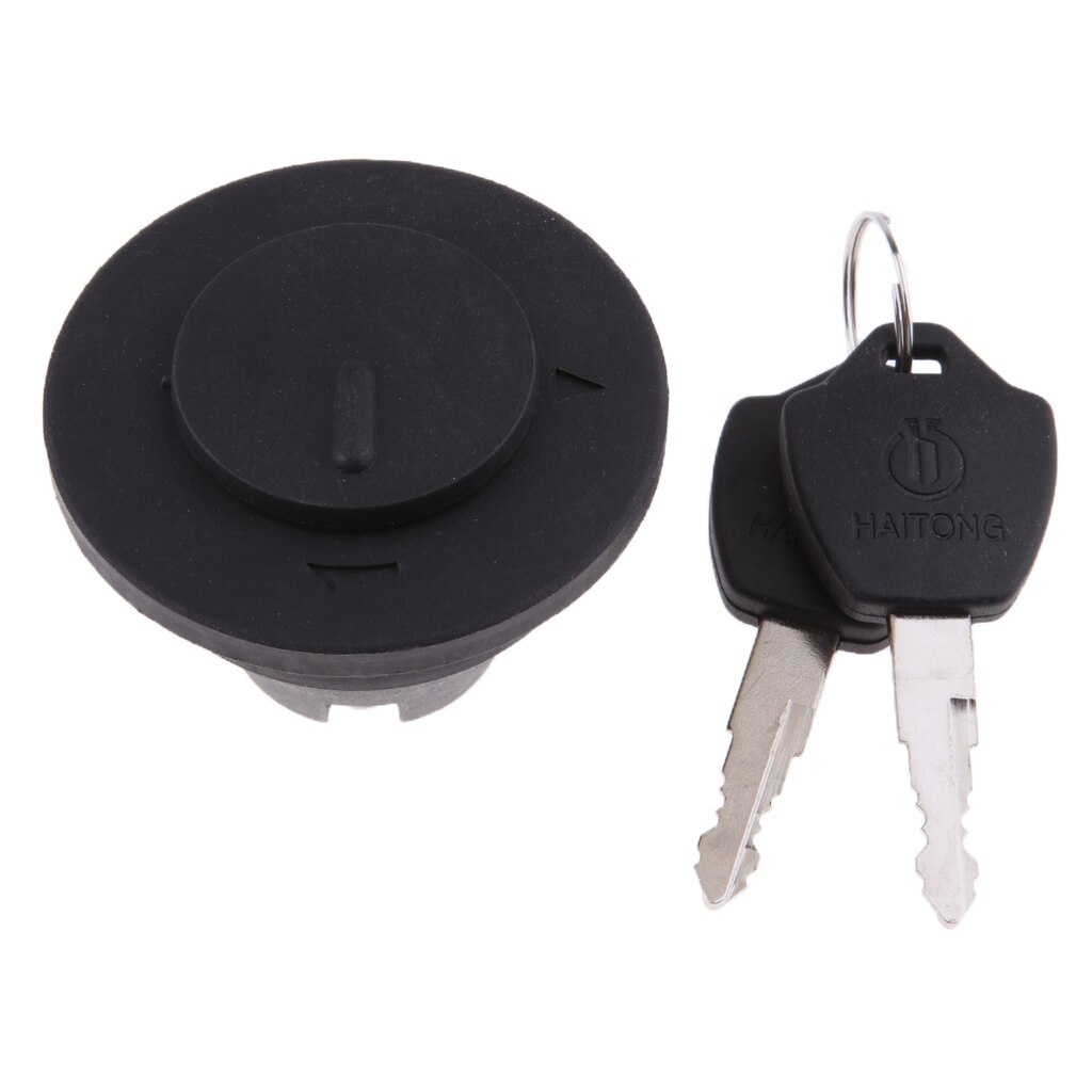 Motorbike Gas Cap Fuel Tank Cap with Keys for Roketa Cayman/V-moto Milano/Baja