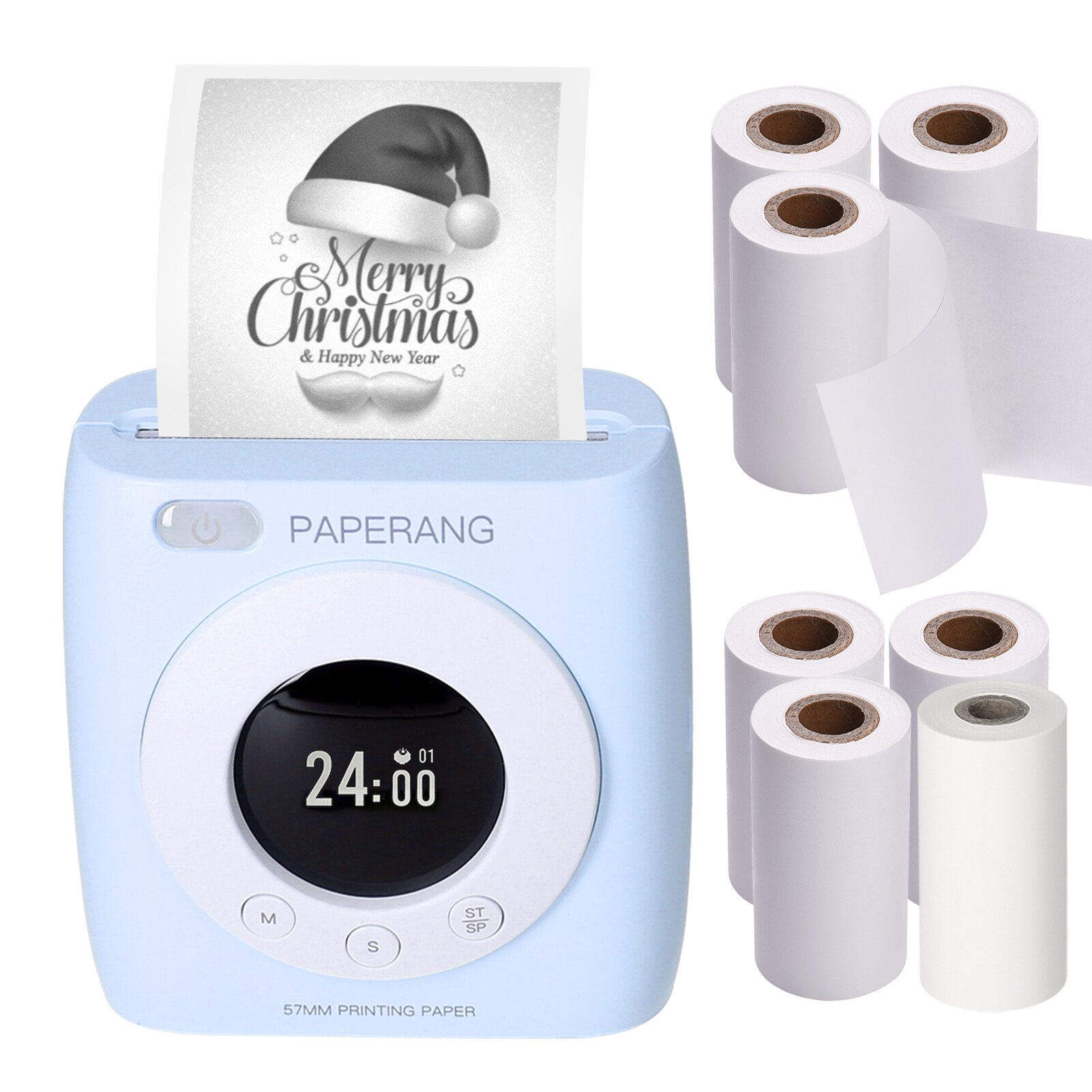 PAPERANG-mini impresora térmica de bolsillo P1/P2, 200dpi /300dpi, BT4.0, portátil, para fotos