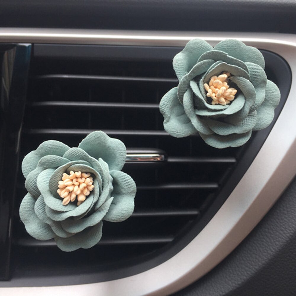 Auto Klimaanlage Auslauf Blume Parfüm Clip Duft Lufterfrischer Autos Luft Reiniger Duft Diffusor Auto Zubehör