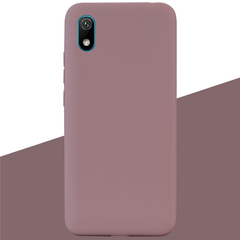 For Huawei y5 Case Silicone TPU back Cover Soft Phone Case For Huawei Y5 Coque Shell Y 5 5.71 inch Shell Fundas: 17 Coffee