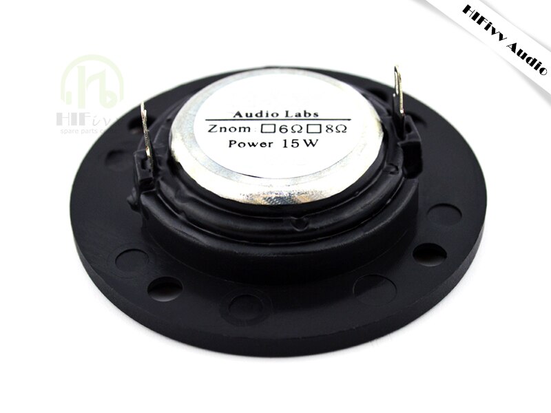 2 stks 2.5 inch Full Range speaker treble speaker papieren conus 2.5 inch speaker Aluminium bullet Casting Aluminium Mand 6 /8ohm 15 w