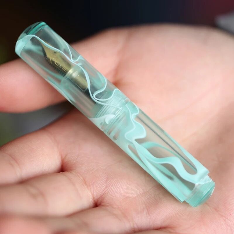 Moonman Wancai Mini Fountain Pen Transparent Dropper Demonstrator Fountain