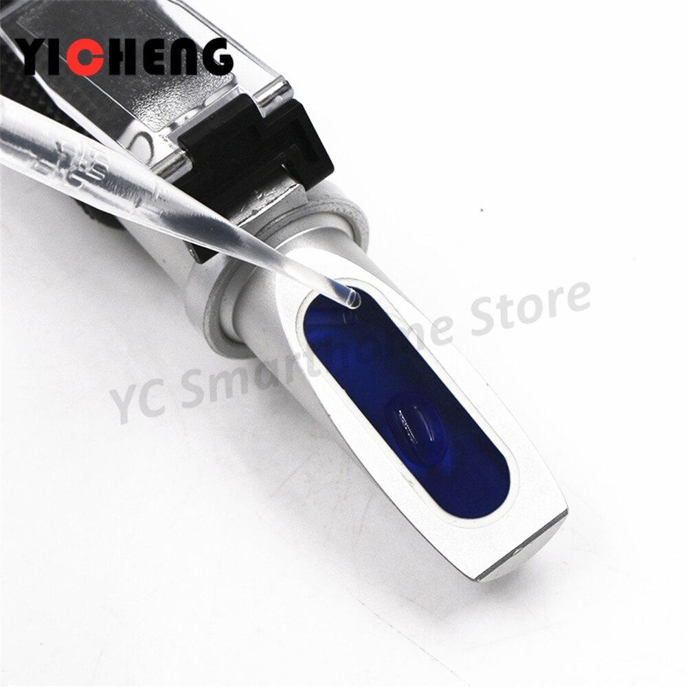 Portable Abbe Refractometer 0-32/80Sugar Meter Refractive Instrument Optical Refraction Food and Beverage Sugar Content Detector