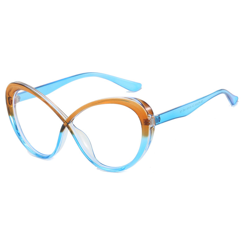 TR90 Transparent Computer Glasses Frame Women Men Anti Blue Light Polygon Eyewear Blocking Glasses Optical Spectacle Eyeglass: black