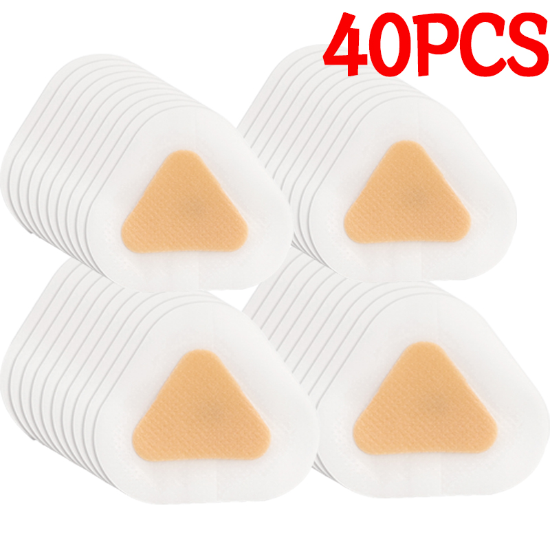 100PCS Schmerzen Relief Gel Ferse Schutz Fuß Patches Klebstoff Blister Pads Hydrokolloid Ferse Liner Schuhe Aufkleber Gips Fuß Pflege: Schokolade