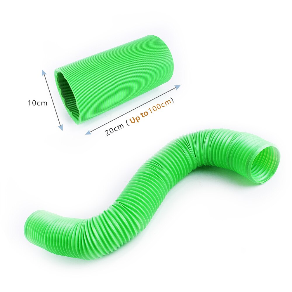 Tunnel pliable pour animaux de compagnie, petit Tunnel pour animaux de compagnie, canal de rangement, Puzzle Hamster jouet perceuse seau fournitures de jouets interactifs pour animaux de compagnie Tunnel amusant