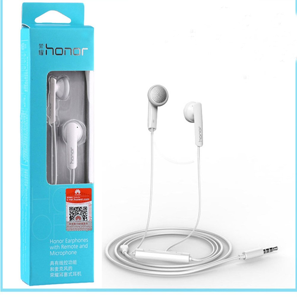 Original Huawei Honor AM115 Earphone With 1.1m Length wired Control Mic Volume Control Speaker suppor easy headset: Honor115 with box
