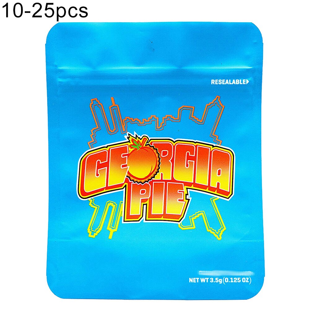 25 stuks letters print voedsel koekje opbergzakken zelfklevende zakjes plastic ziplock zakken dikke zakken verpakkingszakken zak: 10