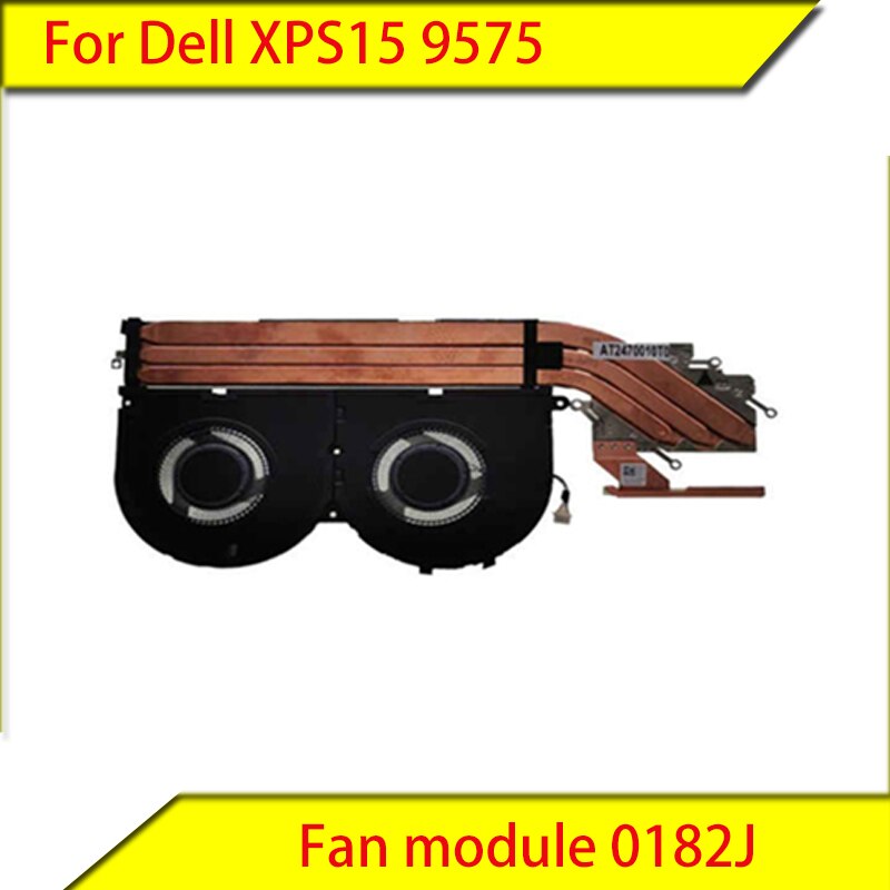 For Dell XPS15 9575 Precision M5530 2in1 Cooling Fan Module 0182JJ