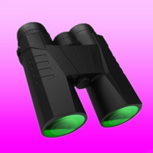 Nouvelles jumelles haute définition 12 × 42 Offre Spéciale, jumelles de vision nocturne haute puissance à faible luminosité, jumelles d'extérieur professionnelles