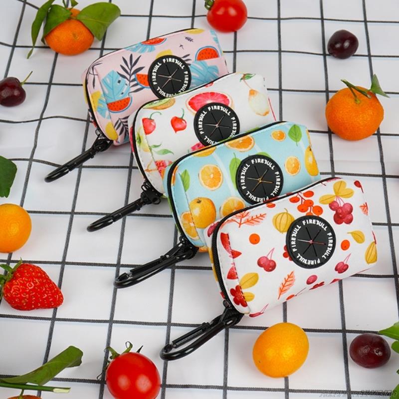 Portable Pet Puppy Cat Pick Up Poop Bag Dispenser Dog Poop Waste Garbage Holder