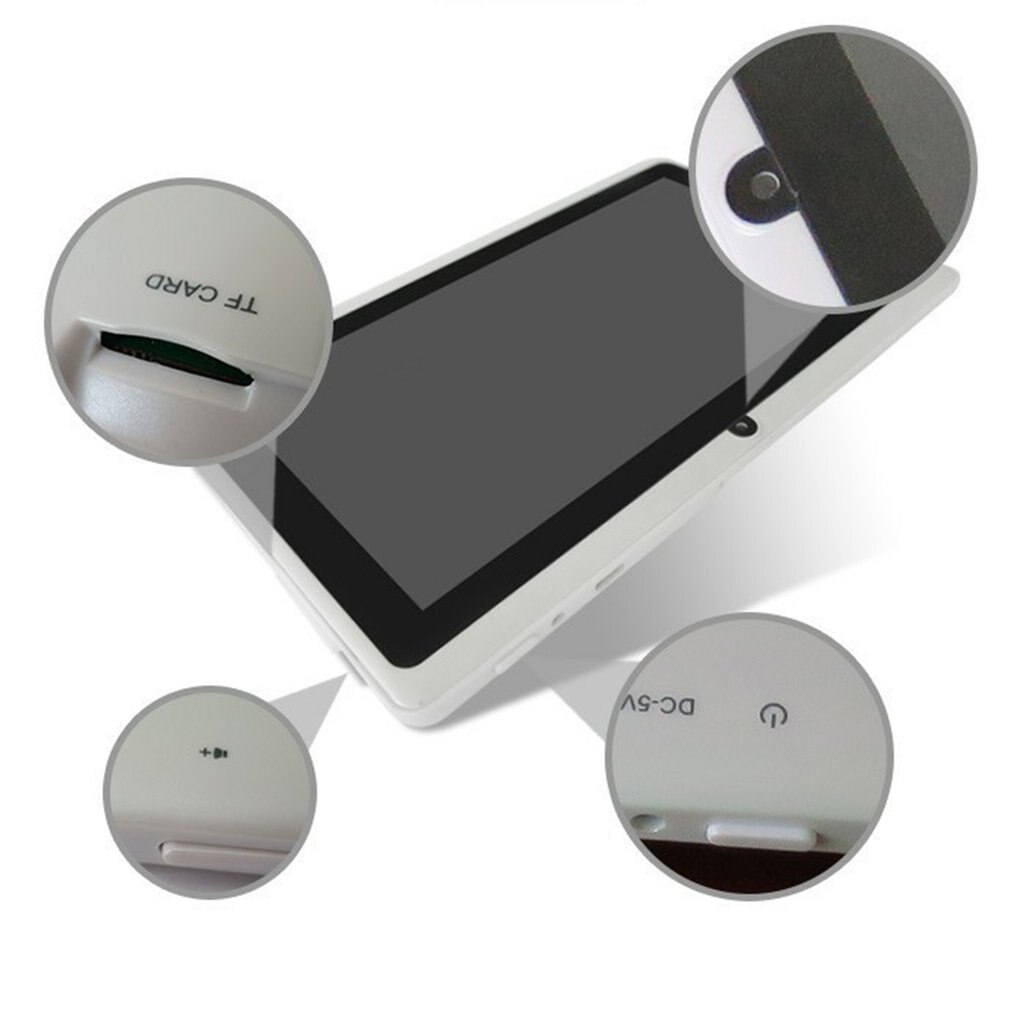7 Inch Wifi Tablet Computer Quad Core 512 + 4Gb Wifi Custom Android Processor Frequency Intelligent Gravity Sensor
