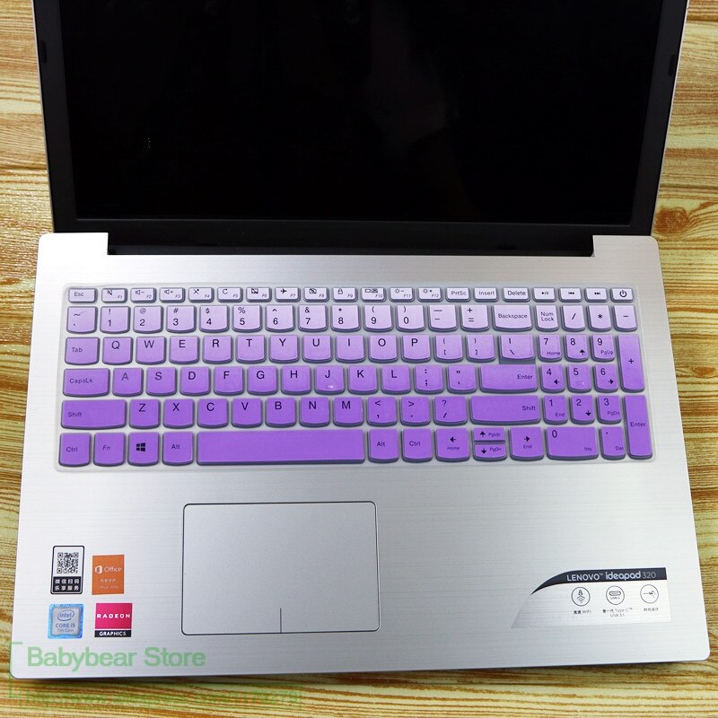 Coque de protection pour clavier d'ordinateur portable pour Lenovo Ideapad 15.6 "IdeaPad340C/320/330/520/720S 15 5000/7000-15IKBR/ARR/AST