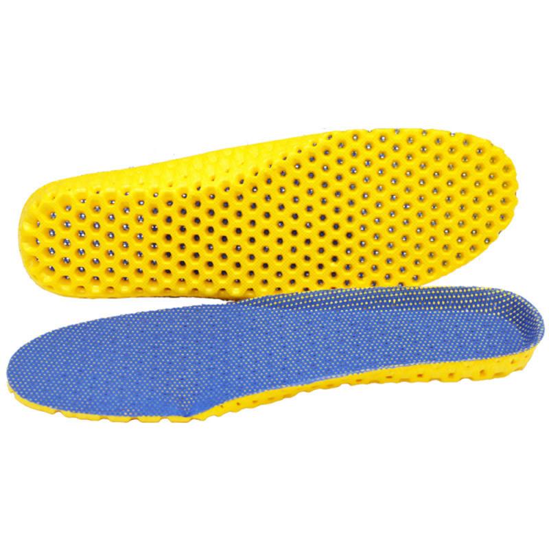 Ademend Inlegzolen Mannen Vrouwen Anti-geur Sport Run Geheugen Binnenzool Pad Comfort Zweet-Absorberende En Ademende Verdikte binnenzool: blue / 39