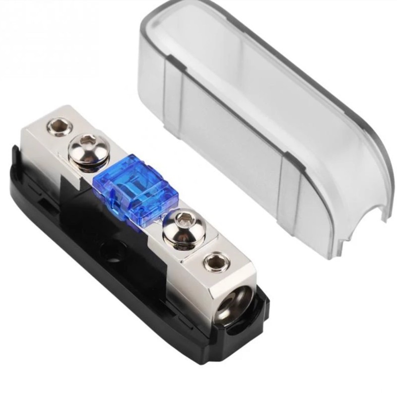 Portafusibles de potencia para Audio de coche, caja de fusibles para coche, 30-150A, Audio estéreo, unidireccional, bloque de distribución de energía