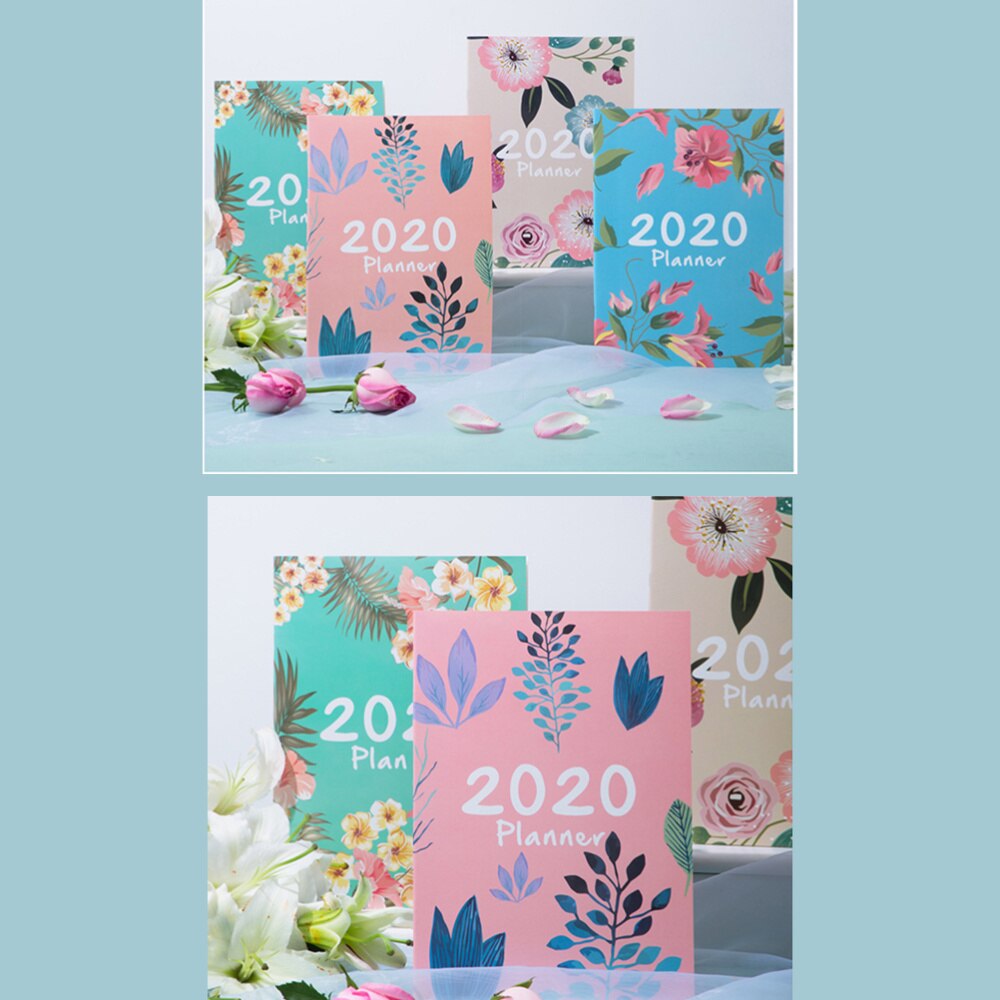 1Pc A4 Planner Efficiency Agenda Schedule Notebooks Diary Stationery for Home School Office)