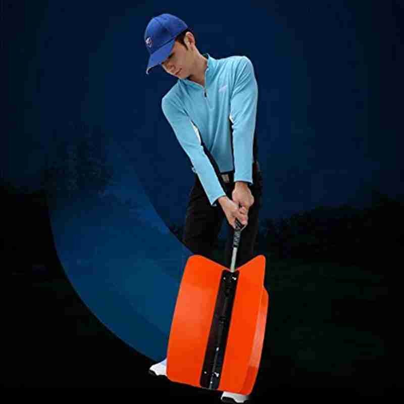 Golf trainer Rubber and Stainless Steel Golf Warm-up Swing Stick Power Fan Practice Pinwheels Wind Resistance Trainer