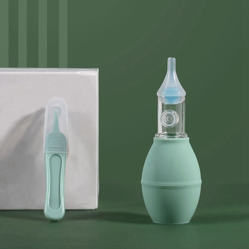 Kind Baby Nasensauger Silikon Nase Reiniger Neugeborenen Baby Pflege Sauger Reiniger Sicher Hygienisch Nase Sauger Mit Pinzette Bausätze: GR