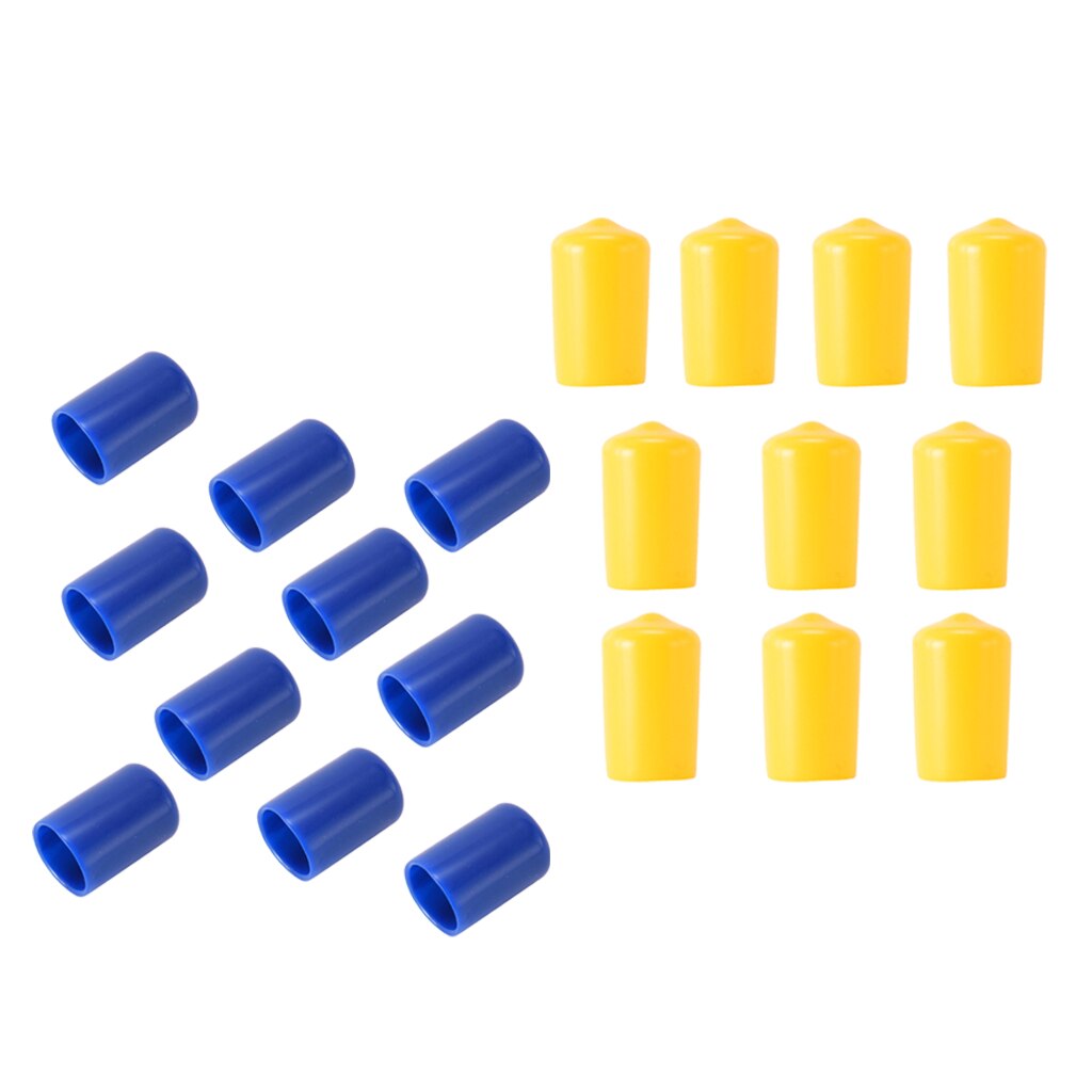 Set of 20 Durable Pool Cue Protector Billiards Accessories for Snooker