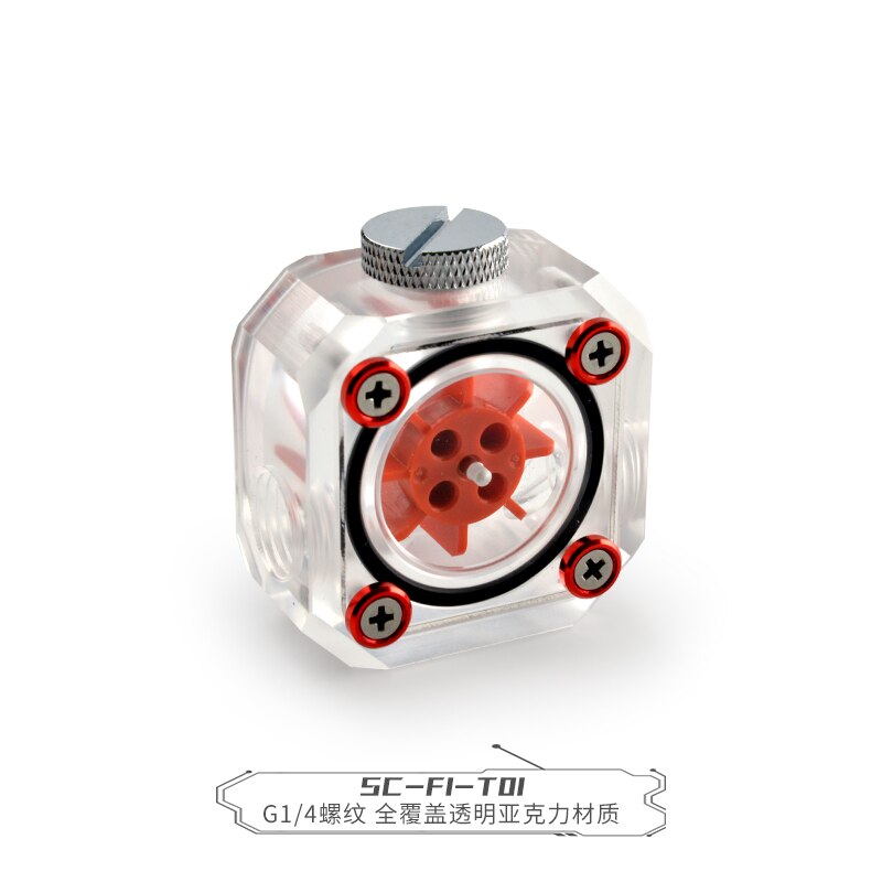 Syscooling support Water flow meter for PC water cooling system