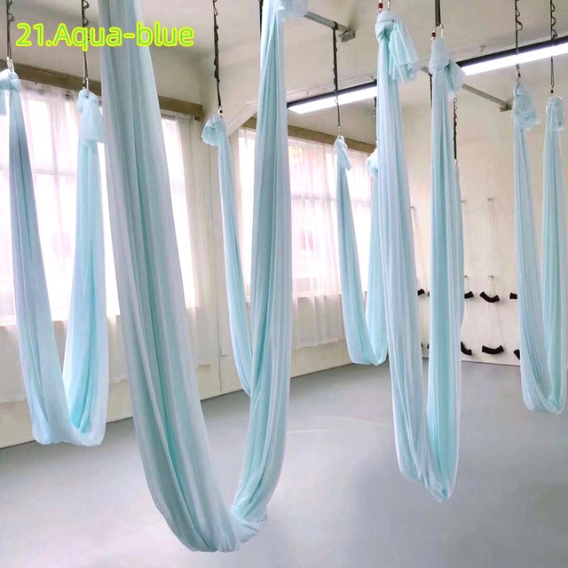 Yoga Flying Swing Anti-Gravity yoga hammock fabric Aerial Traction Device Yoga hammock Equipment for Pilates body shaping