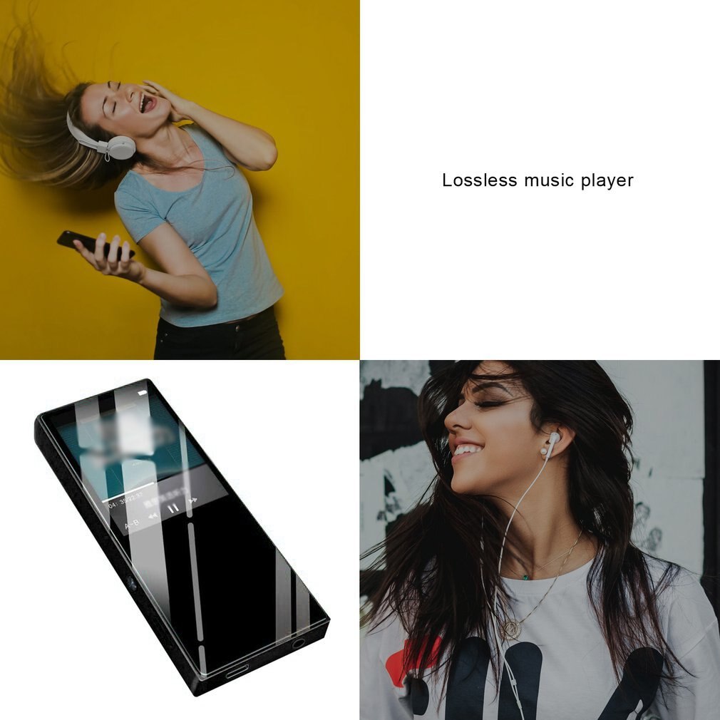 A8 Draadloze 4.0 MP4 Speler 8Gb Lossless Muziekspeler Met 1.8 Inch Scherm Ondersteuning Fm Recorder A8 MP4