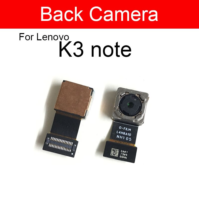 Anteriore ottavino e Posteriore Posteriore Cavo Della Flessione Della Macchina Fotografica per Lenovo K5 K6 K3 Nota A700 K50-T5 K5 Più K6 di Alimentazione k52t38 K53a48 K33a42 k33a48 Parti: K3 Note Back telecamera