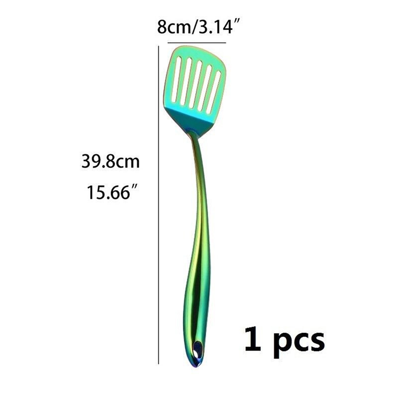 Kitchen Tool Cooking Tool Set Christmas Kitchen Utensils Restaurant Cookware Kitchenware Set Soup Ladle Colander Spoon: Fried shovel