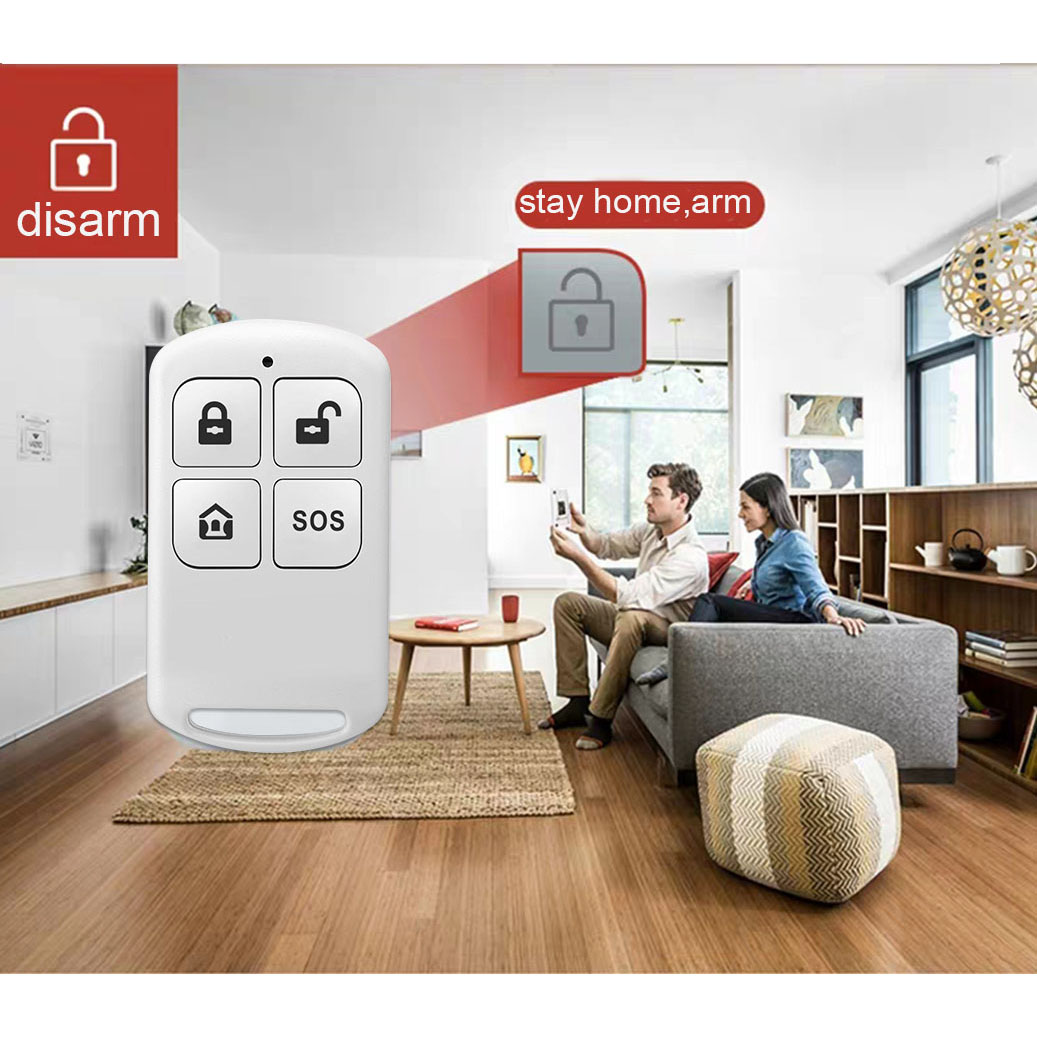 433Mhz Draadloze Afstandsbediening Detector Ev1527 Voor Op Afstand Arm/Ontwapen Huis Inbraak Alarmsysteem Voor Pg103 105 107