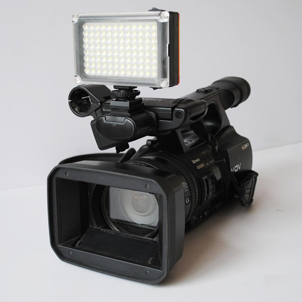 96LED Video DVFT-96LED Oplaadbare Led Video Licht Lamp Studio Foto Wedding Party Fill-In Licht Voor Dslr Camera R25