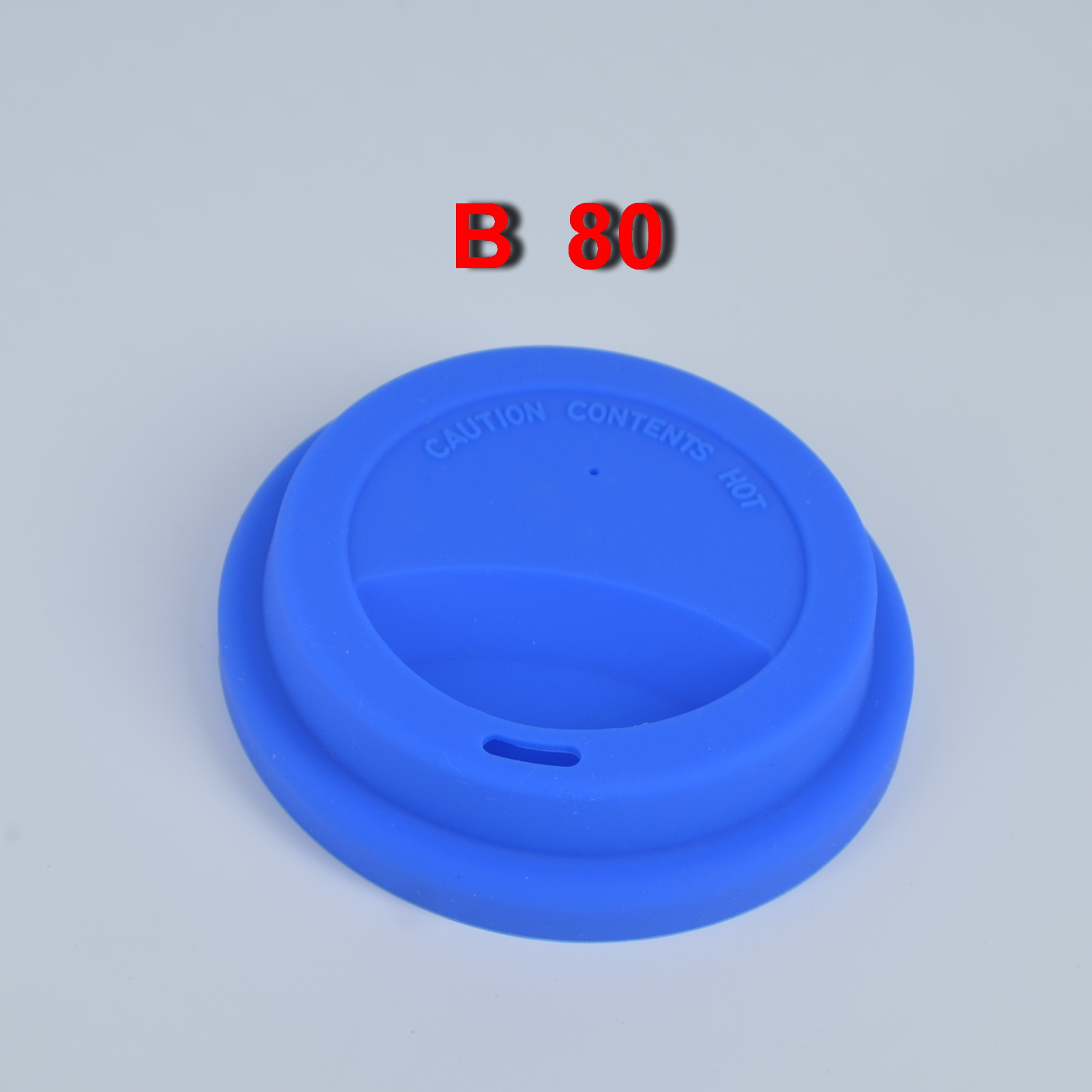 Use For 65/70/75/80/85/88MM Reusable Silicone Cup Lids Fresh Cover Silicone Insulation Anti-Dust Cup Cover Coffee Mug Lids: Ivory
