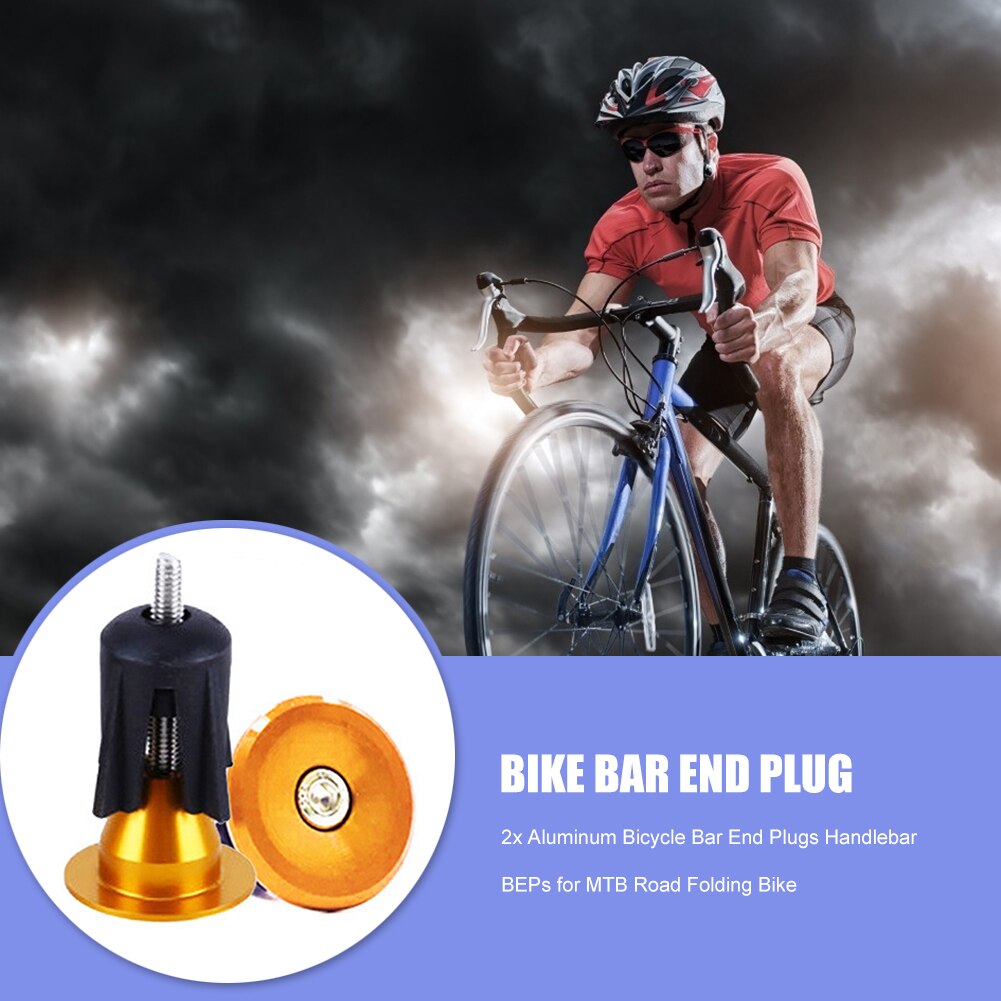 Fiets Bar End Pluggen Outdoor Cycli Fietsen Aluminium Stuur Beps Entertainment Voor Mtb Road Vouwfiets Onderdelen