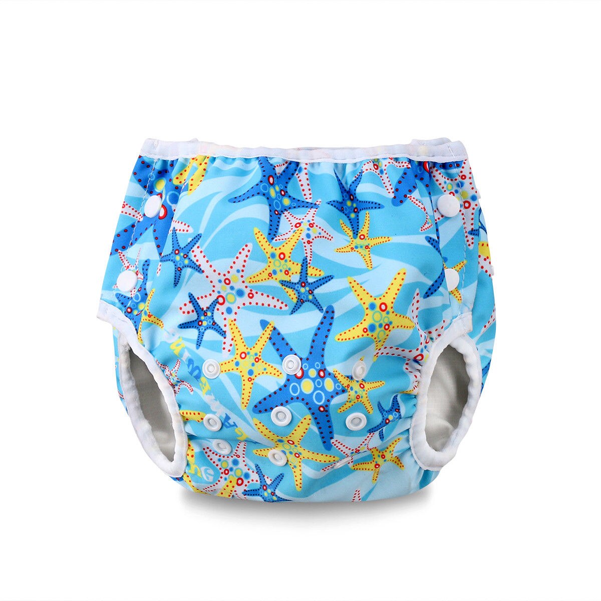 Peuter Pasgeboren Baby Baby Boy Meisje Animal Print Verstelbare Swim Luier Waterdichte Zwembroek Leuke Swim Luier: 5