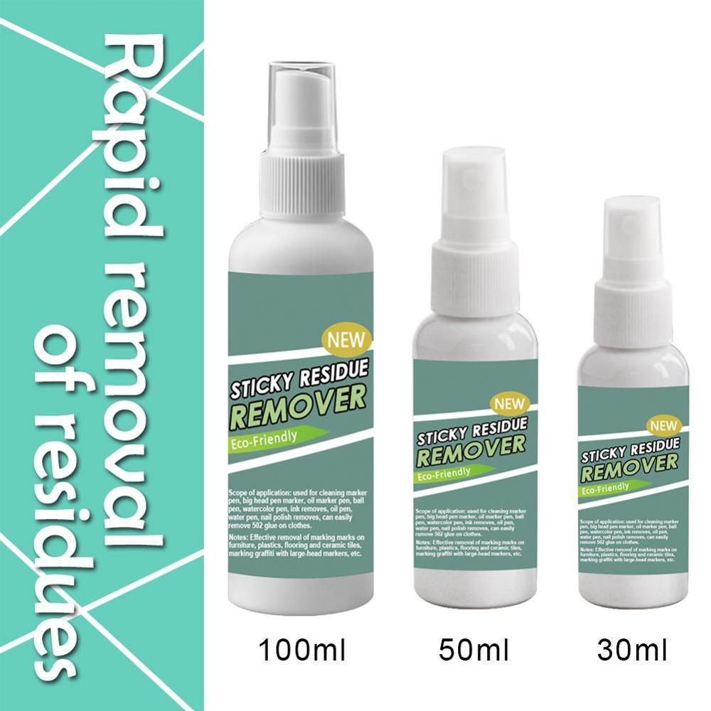 100MLSticky Residue Remover Spray Multifunctional Quick Glue Remover Cleaner Glass Adhesive Easy Label Sticker Car Spray Cl H9Z9