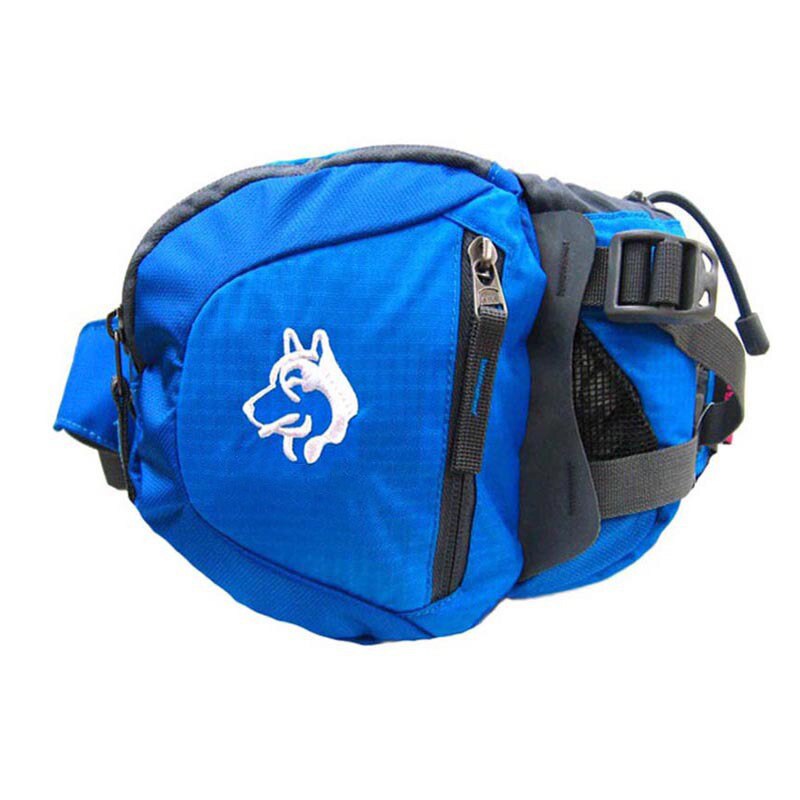 Jungle king outdoor zakken bergbeklimmen kamperen wandelen tas 6l n paardrijden zakken rugzak kleding pakket: Blauwe kleur