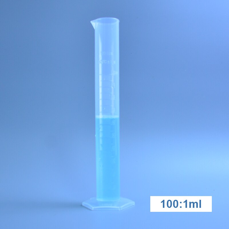 1Pcs Plastic Maatcilinder Afgestudeerd Cilinders Voor Lab Levert Laboratorium Gereedschap School Lab Accessoires 5 ~ 2000Ml