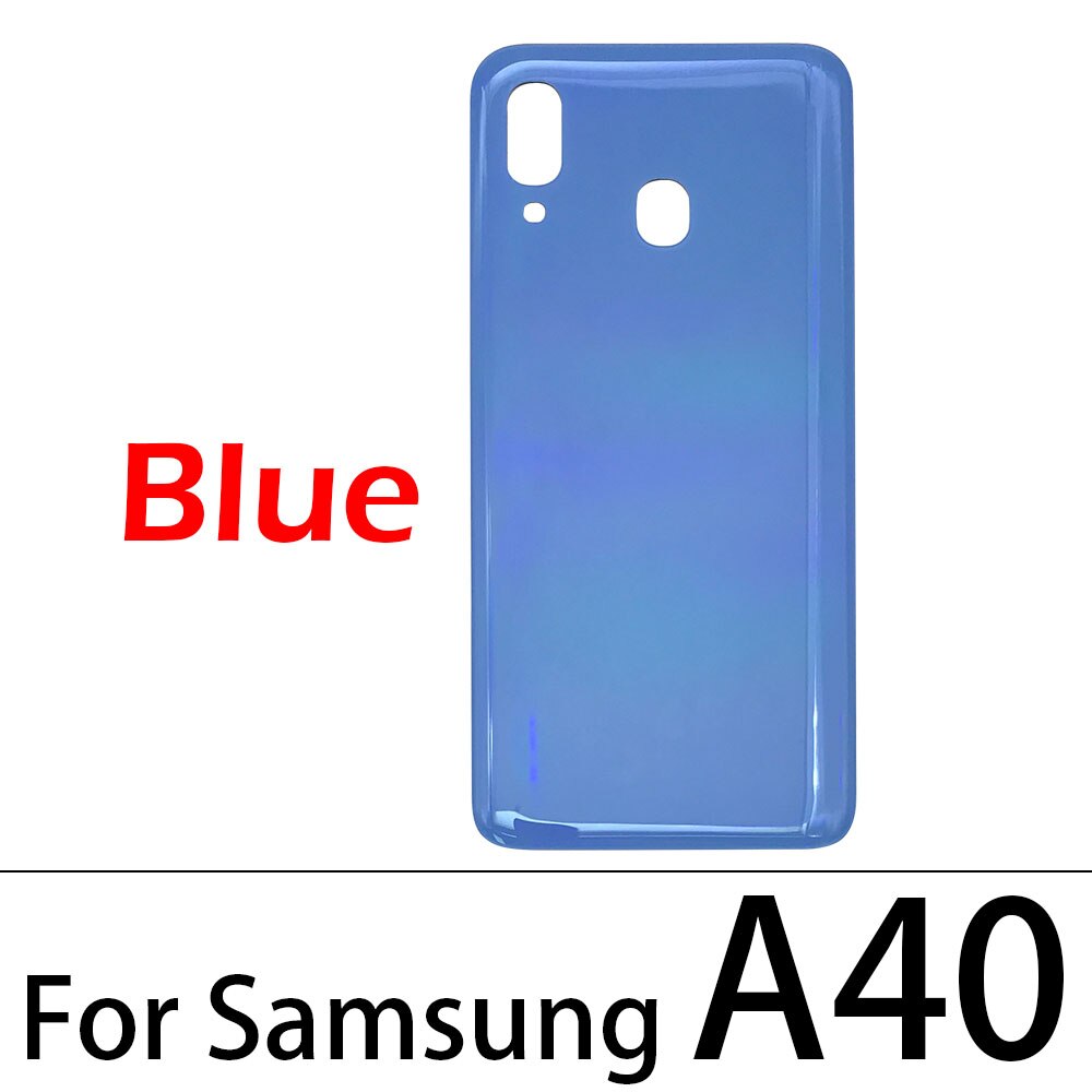 Tylna pokrywa szklana baterii pokrywa tylna obudowa do obudowy tylnej obudowy Huawei Nova 2S z obiektywem aparatu: A40 blue