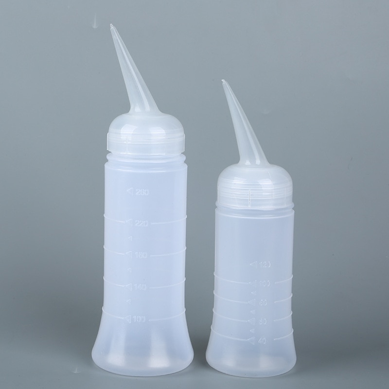 Haar Stomerij Fles, haar Stomerij Pot, Salon Fles Met Afgestudeerd Schaal, 260 ml/160 ml, 3 Flessen