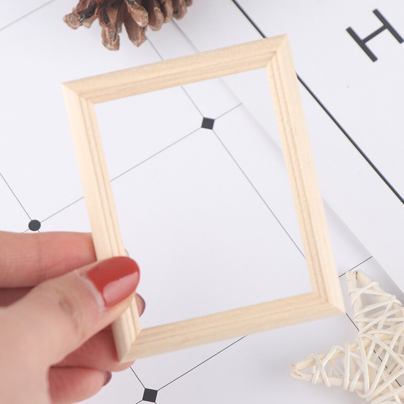 1/12 Dollhouse Miniature Accessories Resin Photo Frame Simulation Furniture Model Toy For Children Doll House Decoration