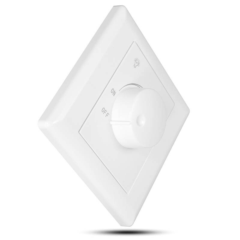 AC110/220V White LED Dimmer Switch Adjustable Controller Driver For Dimmable Panel Light Downlight Spotlight Bulb