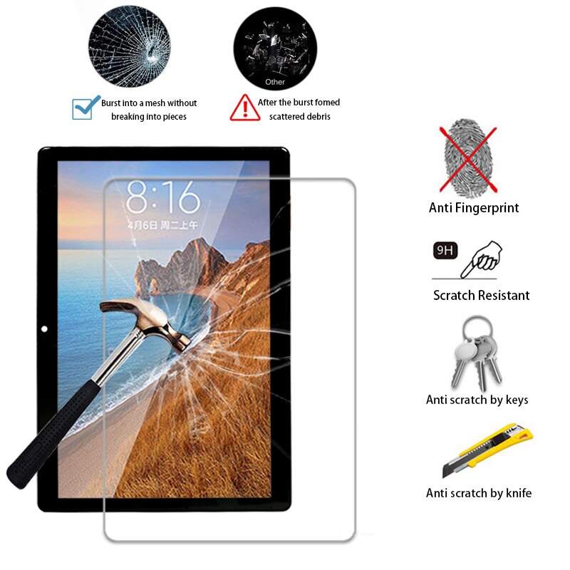 Original For 9.6''Inch IRBIS TZ961 3G TZ 961/TZ960/TZ962 /TZ963 /TZ965 /TZ968 /TZ969 touch panel / tempered glass protector film