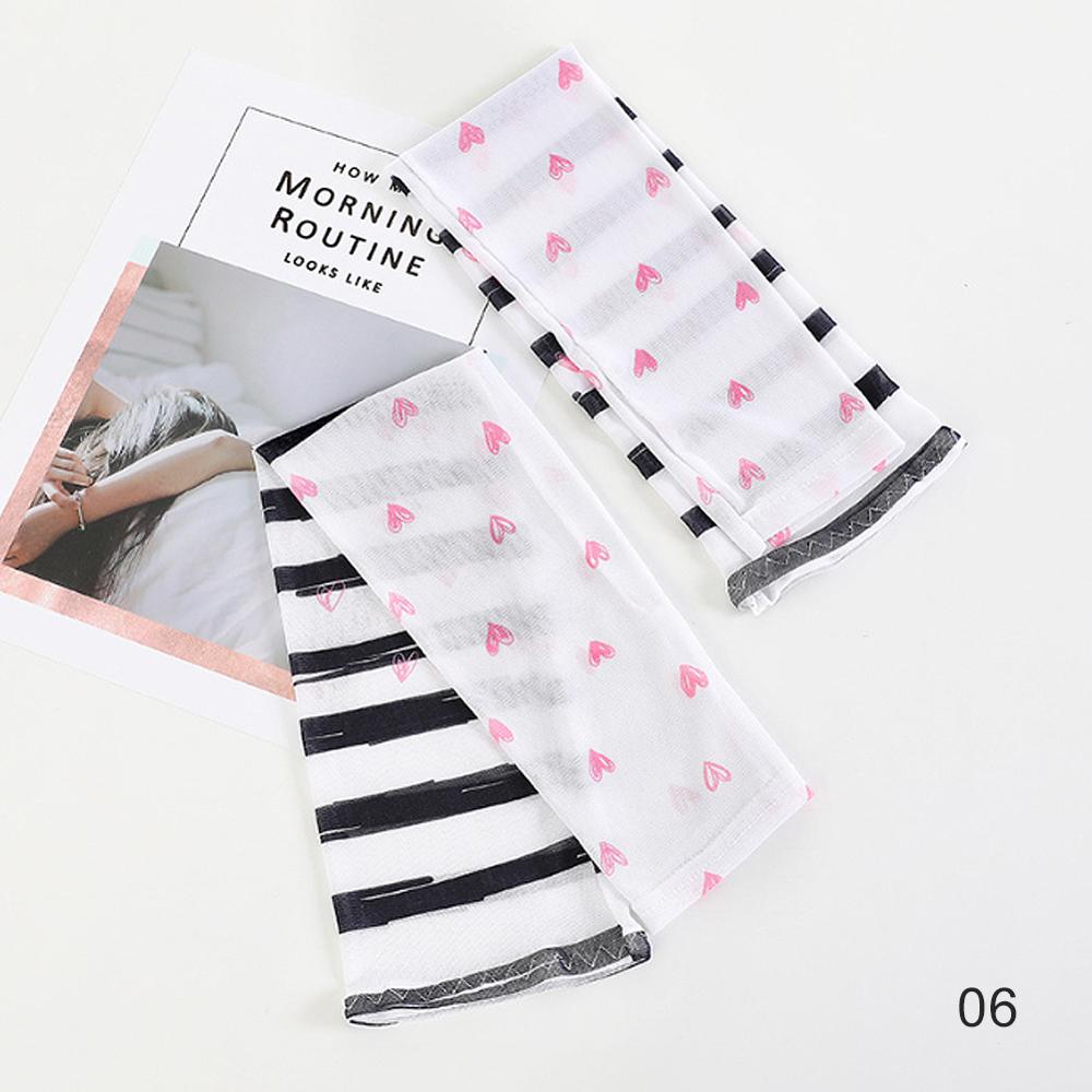 Manchettes d'été colorées pour femmes, protection contre les uv et le soleil, idéales pour le cyclisme, la course à pied, la pêche, l'escalade et la conduite: 6