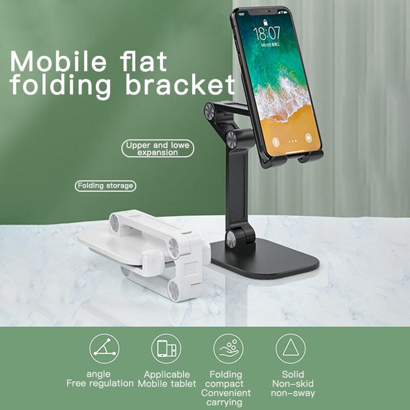 Multi-angle Adjust Mobile Phone Holders ipad Holders Alloy Dock Station for IPhone 11 12 Samsung Huawei phone Stand Bracket