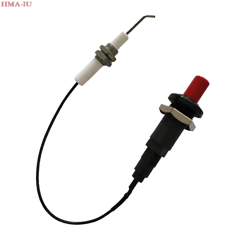 Piezo Spark Ignition Set with Cable 30cm Push Button Kitchen Gas Stove ...